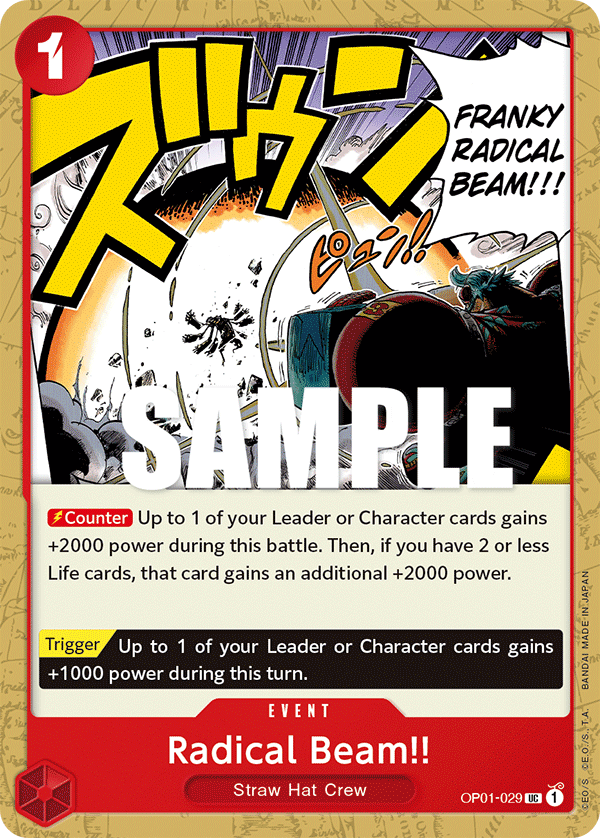 Radical Beam!! (OP01-029)