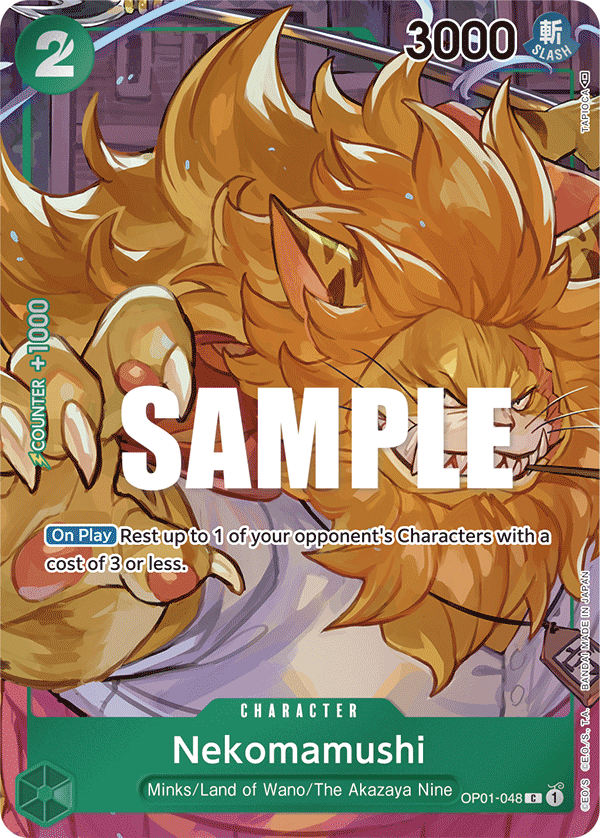 Nekomamushi (OP01-048)
