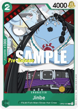 Jinbe (OP02-033) 카드 이미지
