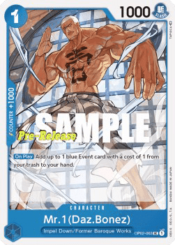 Mr.1 (Daz.Bonez) (OP02-063)