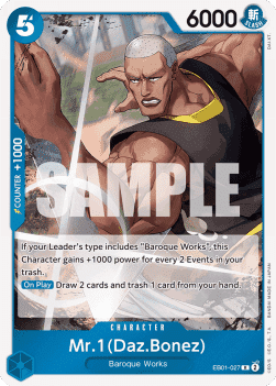Mr.1(Daz.Bonez) (EB01-027)