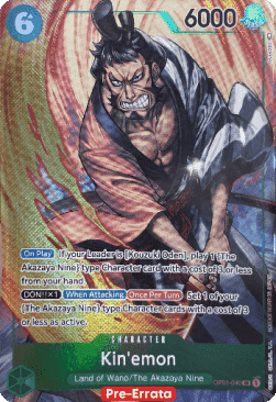 Kin'emon (OP01-040)
