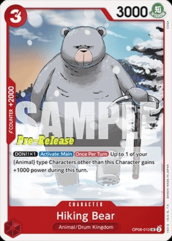 Hiking Bear (OP08-010)