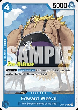 Edward Weevil (OP08-042)