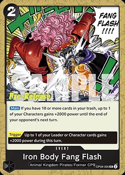 Iron Body Fang Flash (OP08-095)