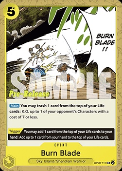 Burn Blade (OP08-117)