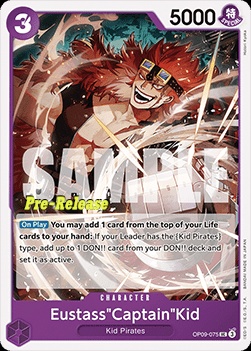 Eustass""Captain""Kid (OP09-075)