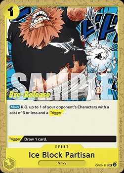 Ice Block Partisan (OP09-115)