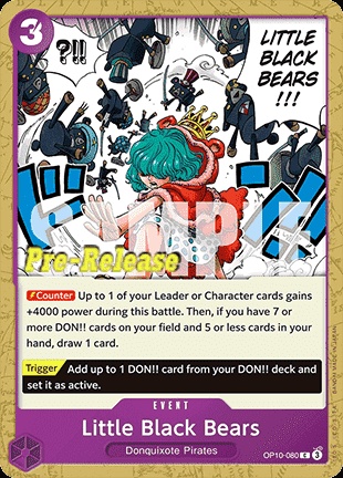 Little Black Bears (OP10-080)