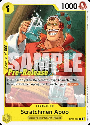 Scratchmen Apoo (OP10-108)