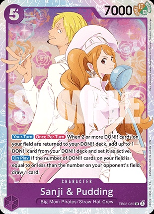 Sanji & Pudding (EB02-035)