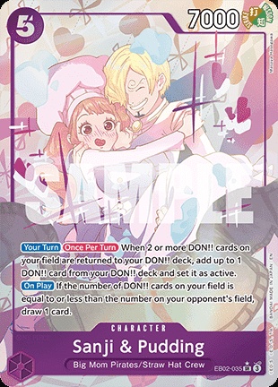 Sanji & Pudding (EB02-035)