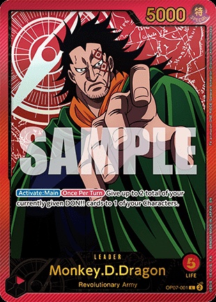 Monkey.D.Dragon (OP07-001)