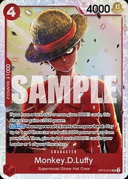 Monkey.D.Luffy (OP12-015)