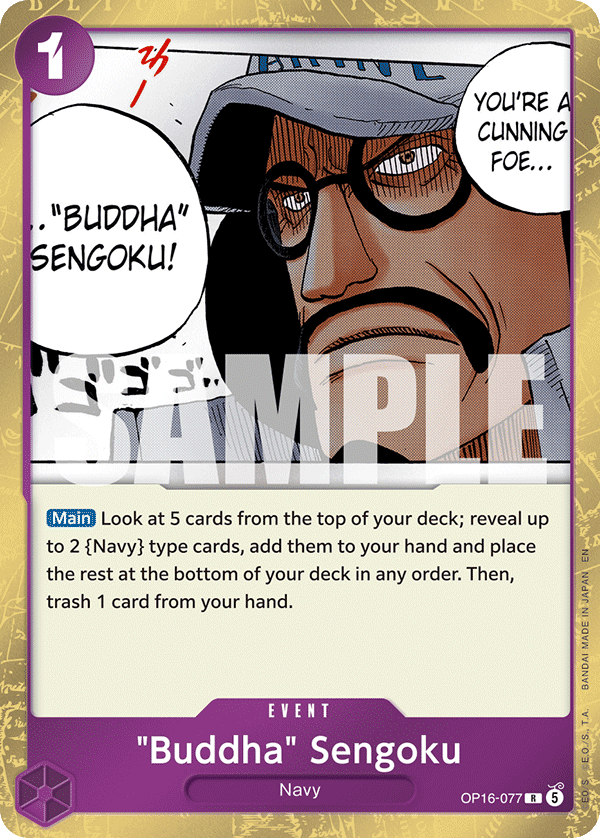 ""Buddha"" Sengoku (OP16-077)