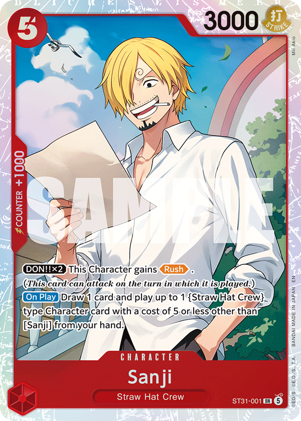 Sanji (ST31-001) · Cardmarket 카드 900283