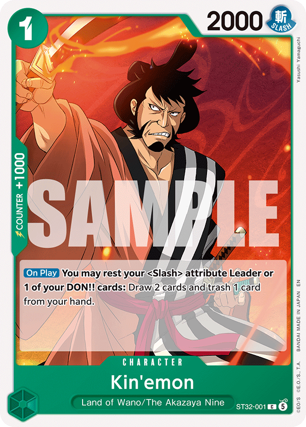 Kin'emon (ST32-001) · Cardmarket 카드 900298