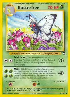 Butterfree [Whirlwind | Mega Drain]