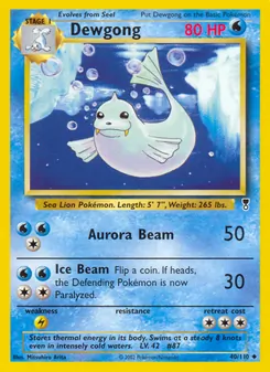 Dewgong [Aurora Beam | Ice Beam]