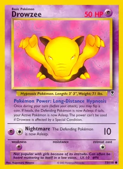 Drowzee [Long-Distance Hypnosis | Nightmare]