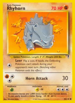 Rhyhorn [Leer | Horn Attack]
