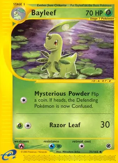 Bayleef [Mysterious Powder | Razor Leaf]