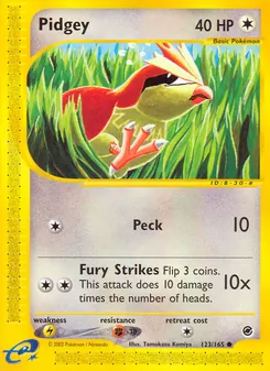 Pidgey [Peck | Fury Strikes]