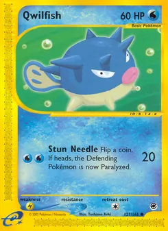 Qwilfish [Stun Needle]