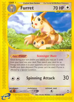 Furret [Scavenger Hunt | Spinning Attack]