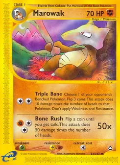 Marowak [Triple Bone | Bone Rush]