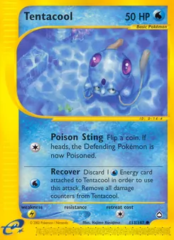 Tentacool [Poison Sting | Recover]
