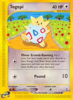 Togepi [Minor Errand-Running | Pound]