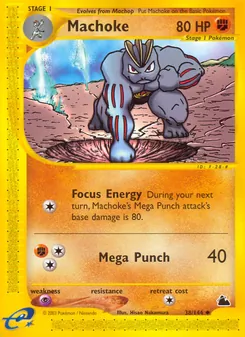 Machoke [Focus Energy | Mega Punch]