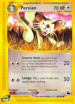 Persian [Surprise Slash | Lunge]