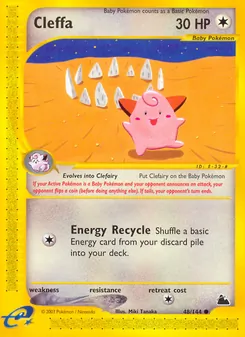 Cleffa [Energy Recycle]