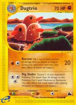 Dugtrio [Burrow | Dig Under]