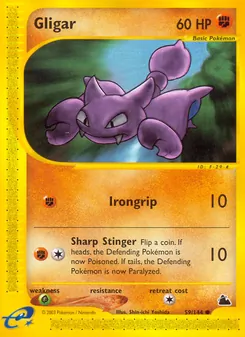 Gligar [Irongrip | Sharp Stinger]