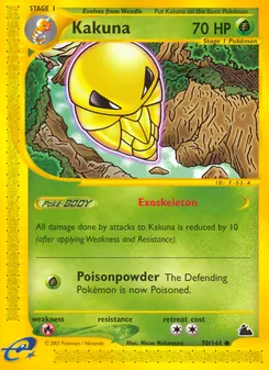 Kakuna [Exoskeleton | Poisonpowder]