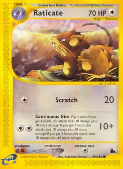 Raticate [Scratch | Continuous Bite]