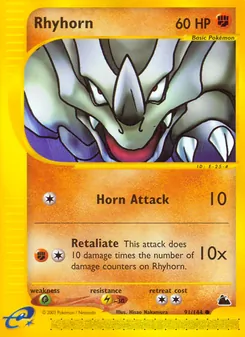 Rhyhorn [Horn Attack | Retaliate]