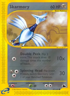 Skarmory [Double Peck | Spinning Head]