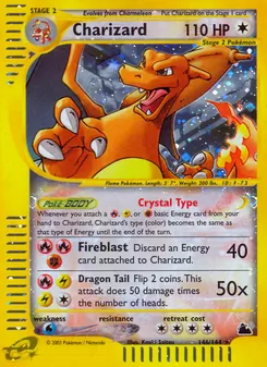 Charizard [Crystal Type | Fireblast | Dragon Tail]