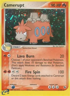 Camerupt [Lava Burn | Fire Spin]