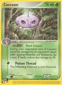 Cascoon [Hard Cocoon | Poison Thread]