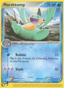 Marshtomp [Bubble | Slash]