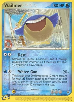 Wailmer [Rest | Water Gun]