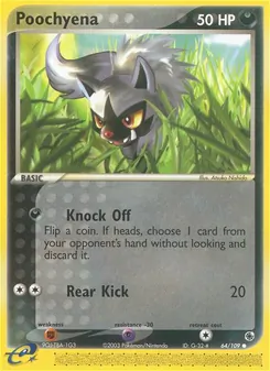 Poochyena [Knock Off | Rear Kick]