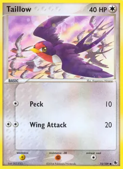 Taillow [Peck | Wing Attack]