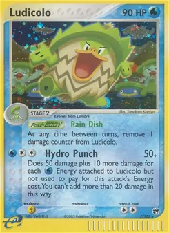 Ludicolo [Rain Dish | Hydro Punch]