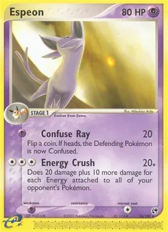 Espeon [Confuse Ray | Energy Crush]